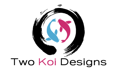 Two Koi Designs logo